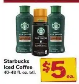 Safeway Starbucks Iced Coffee offer