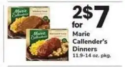 Safeway Marie Callender's Dinners offer