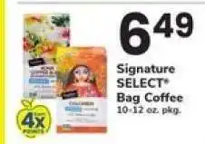 Safeway Signature SELECT Bag Coffee offer