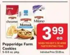 Safeway Pepperidge Farm Cookies offer