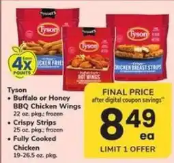 Safeway Tyson Chicken Products offer