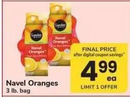 Safeway Navel Oranges offer