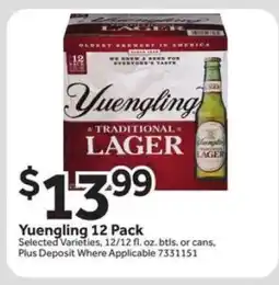 Stop&Shop Yuengling 12 Pack offer
