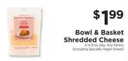 ShopRite Bowl & Basket Shredded Cheese offer