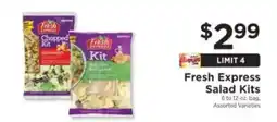 ShopRite Fresh Express Salad Kits offer