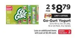 ShopRite Go-Gurt Yogurt offer