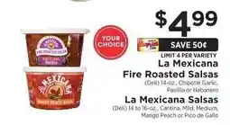 ShopRite La Mexicana Salsas offer