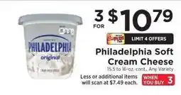 ShopRite Philadelphia Soft Cream Cheese offer