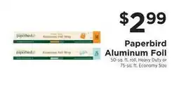 ShopRite Paperbird Aluminum Foil offer
