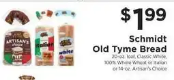 ShopRite Schmidt Old Tyme Bread offer