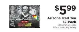 ShopRite Arizona Iced Tea 12-Pack offer