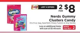 ShopRite Nerds Gummy Clusters Candy offer