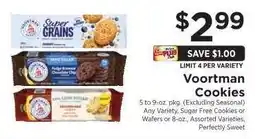 ShopRite Voortman Cookies offer