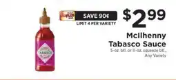 ShopRite McIlhenny Tabasco Sauce offer
