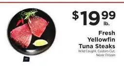 ShopRite Fresh Yellowfin Tuna Steaks offer