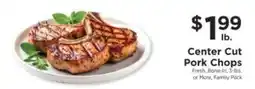 ShopRite Center-Cut Pork Chops offer