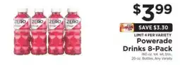 ShopRite Powerade Drinks 8-Pack offer