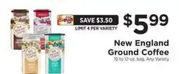 ShopRite New England Ground Coffee offer