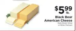 ShopRite Black Bear American Cheese offer