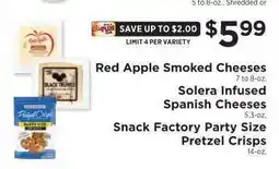ShopRite Red Apple Smoked Cheeses offer