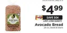 ShopRite Avocado Bread offer