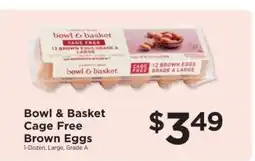 ShopRite Bowl & Basket Cage Free Brown Eggs offer