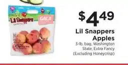 ShopRite Lil Snappers apples offer