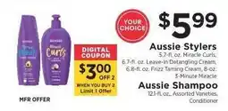 ShopRite Aussie Stylers & Shampoo offer