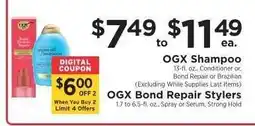 ShopRite OGX Shampoo offer