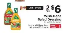 ShopRite Wish-Bone Salad Dressing offer