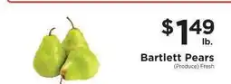 ShopRite Bartlett Pears offer