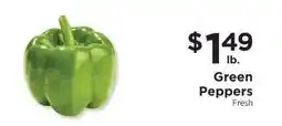 ShopRite Green Peppers offer