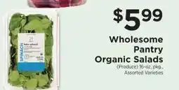 ShopRite Wholesome Pantry Organic Salads offer