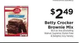 ShopRite Betty Crocker Brownie Mix offer