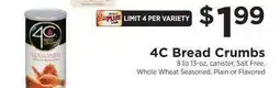 ShopRite 4C Bread Crumbs offer