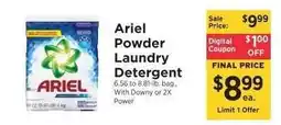 ShopRite Ariel Powder Laundry Detergent offer