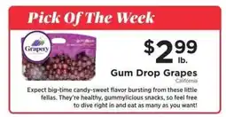 ShopRite Gum Drop Grapes offer