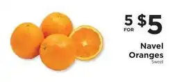 ShopRite Navel Oranges offer