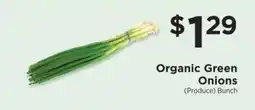 ShopRite Organic Green Onions offer