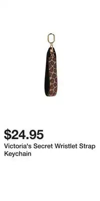 Victoria's Secret Victoria's Secret Wristlet Strap Keychain offer
