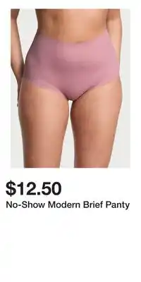 Victoria's Secret No-Show Modern Brief Panty offer
