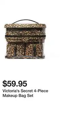 Victoria's Secret Victoria's Secret 4-Piece Makeup Bag Set offer