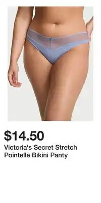 Victoria's Secret Victoria's Secret Stretch Pointelle Bikini Panty offer