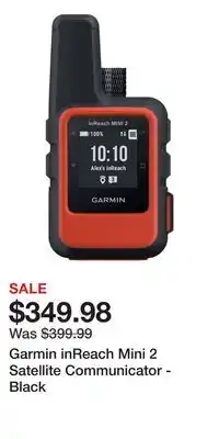 Cabela's Garmin inReach Mini 2 Satellite Communicator - Black offer