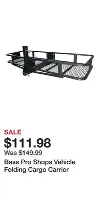 Cabela's Bass Pro Shops Vehicle Folding Cargo Carrier offer
