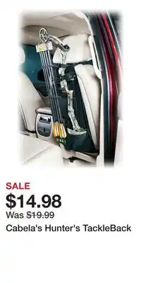 Cabela's Cabela's Hunter's TackleBack offer