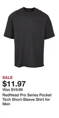 Cabela's RedHead Pro Series Pocket Tech Short-Sleeve Shirt for Men offer