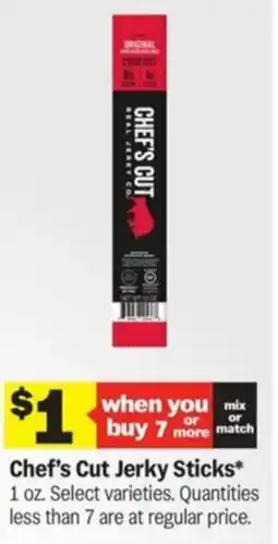 Meijer Chef's Cut Jerky Sticks offer