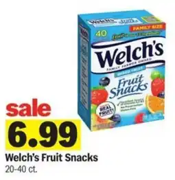Meijer Welch's Fruit Snacks offer