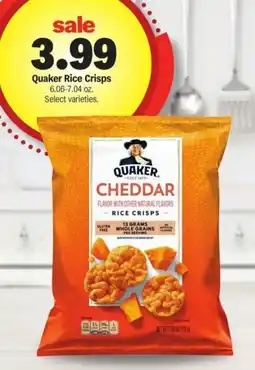 Meijer Quaker Rice Crisps offer